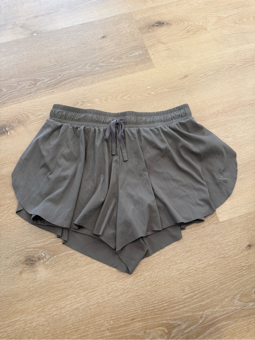 JoyLab Olive Gray Layered Athletic Shorts